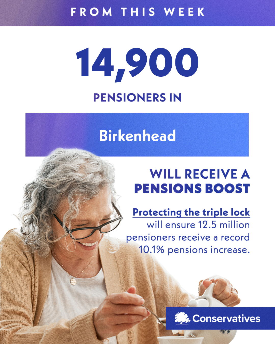 Pension boost