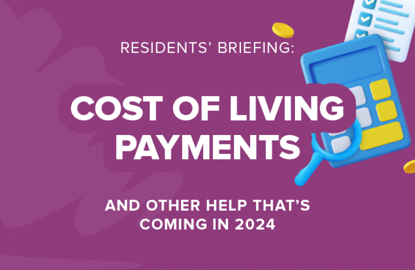 Cost of living payments