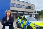 Sarah Payne at Bebington Police Station